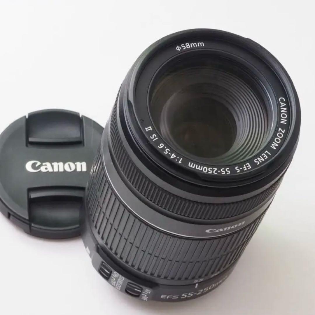 【美品】スマホへ転送も可 一眼で自撮りOK キャノンKissX5ダブルレンズ