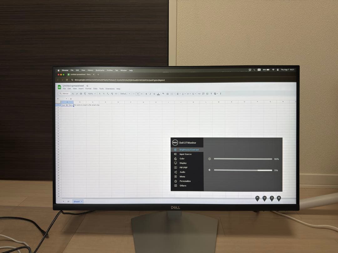 DELL S2721Q フラットパネルモニター
