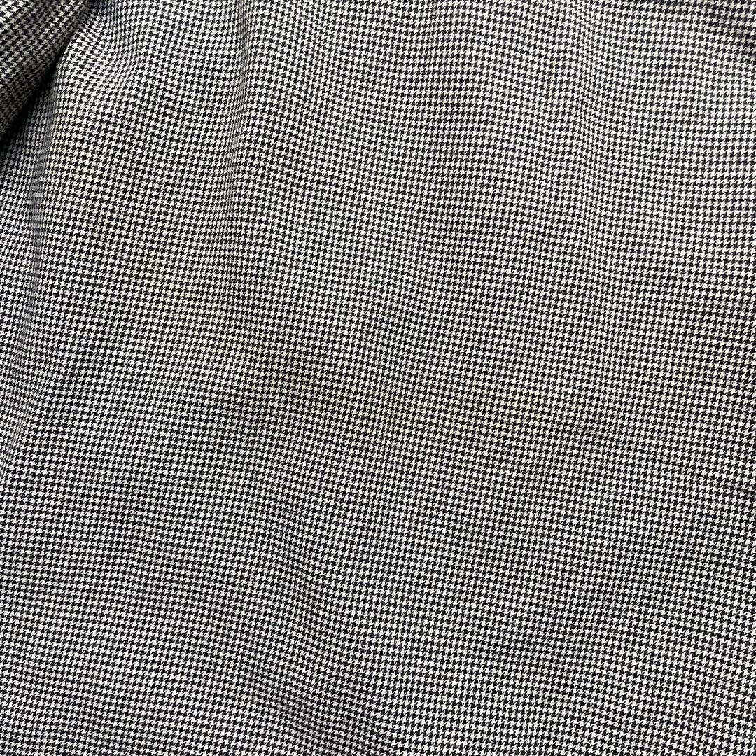 雰囲気抜群 90s ポロラルフローレン ゴルフ スウィングトップ 千鳥柄 紺 L