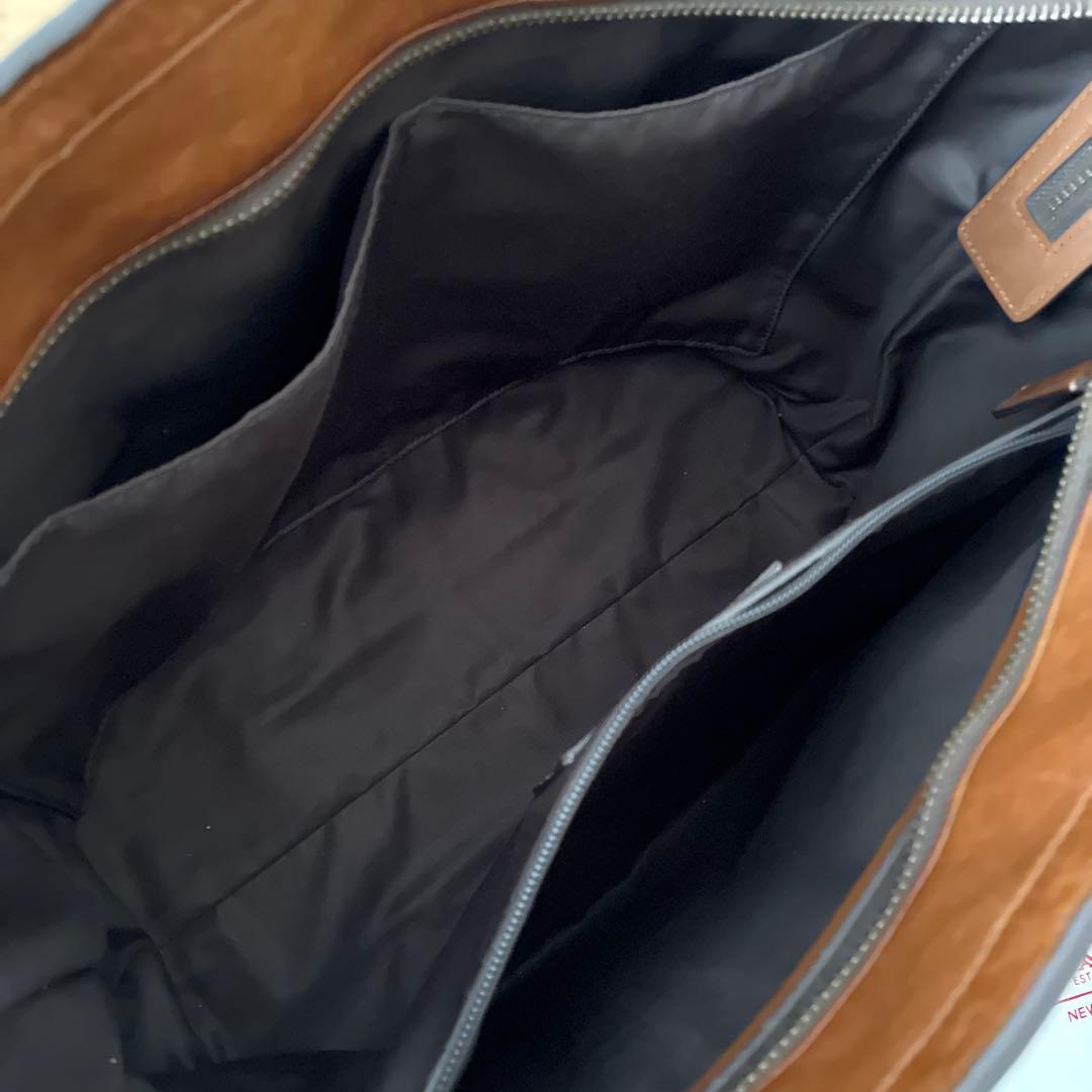 COACH ブラウン レザー トートバッグ