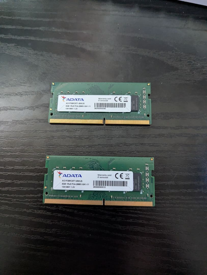 ド*ん様 DDR4メモリ 5枚セット 8GB x5