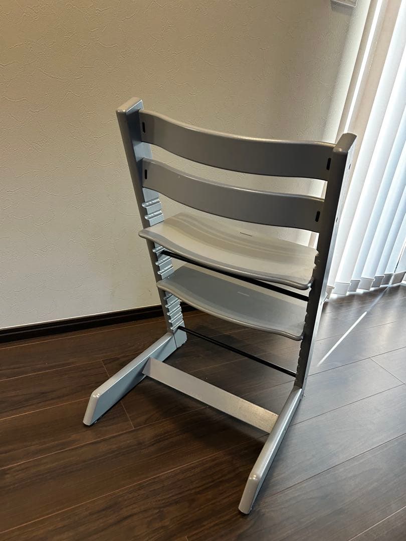 ベビーチェア　ストッケ　トリップトラップ　ストームグレー