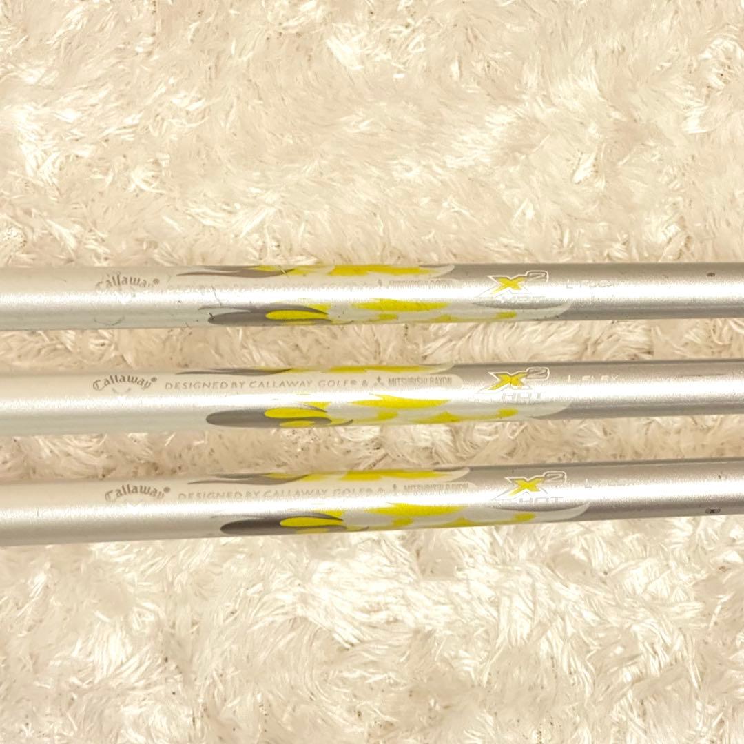 極美品✨Callaway✨X2HOT✨アイアン 7, 8, 9番✨FLEX:L