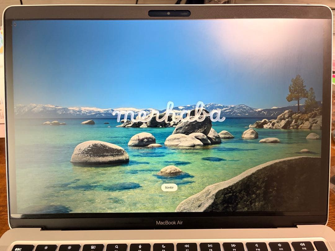 【US配列】 MacBook Air M1 2020 （電源性能90%)