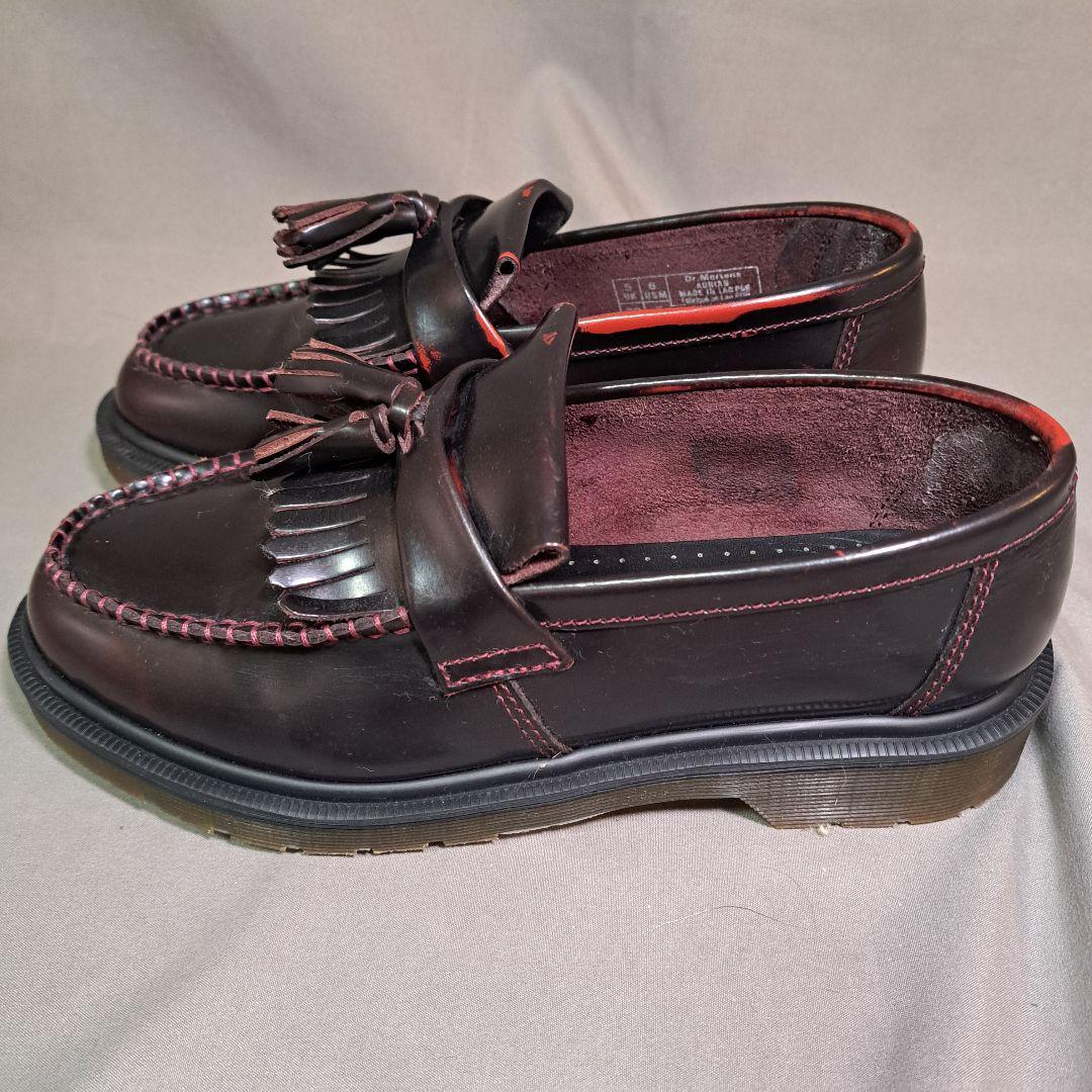 ドクターマーチン　ADRIAN　タッセルローファー 　チェリーレッド