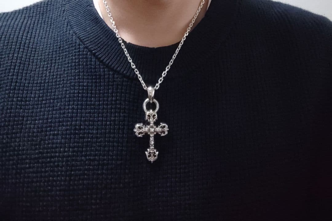 クロムハーツ　フィリグリークロスxs（22kコーティング）