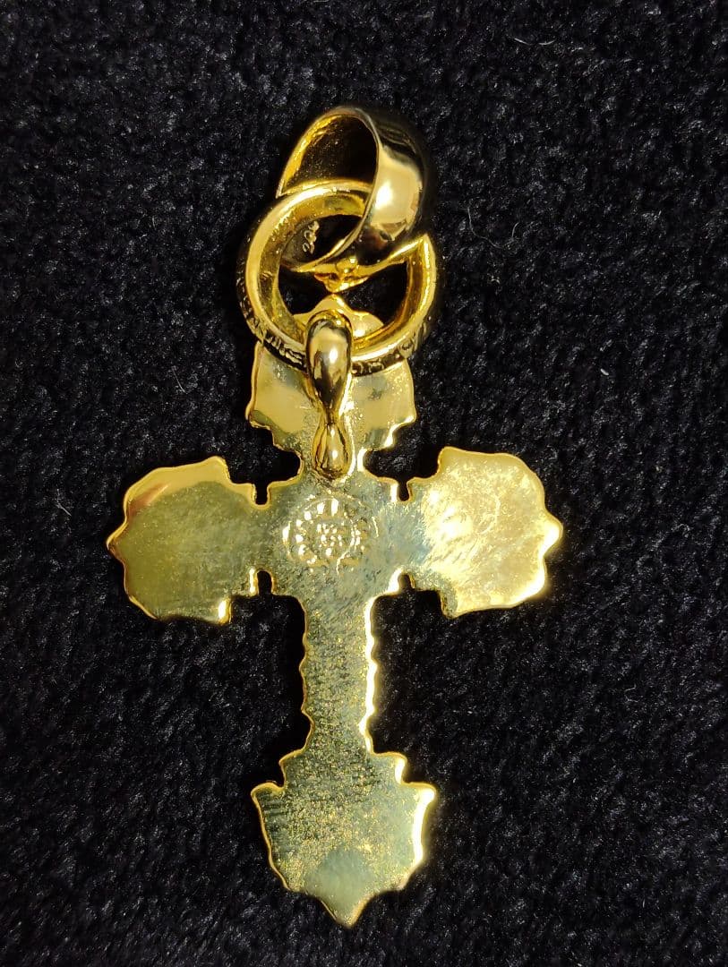 クロムハーツ　フィリグリークロスxs（22kコーティング）