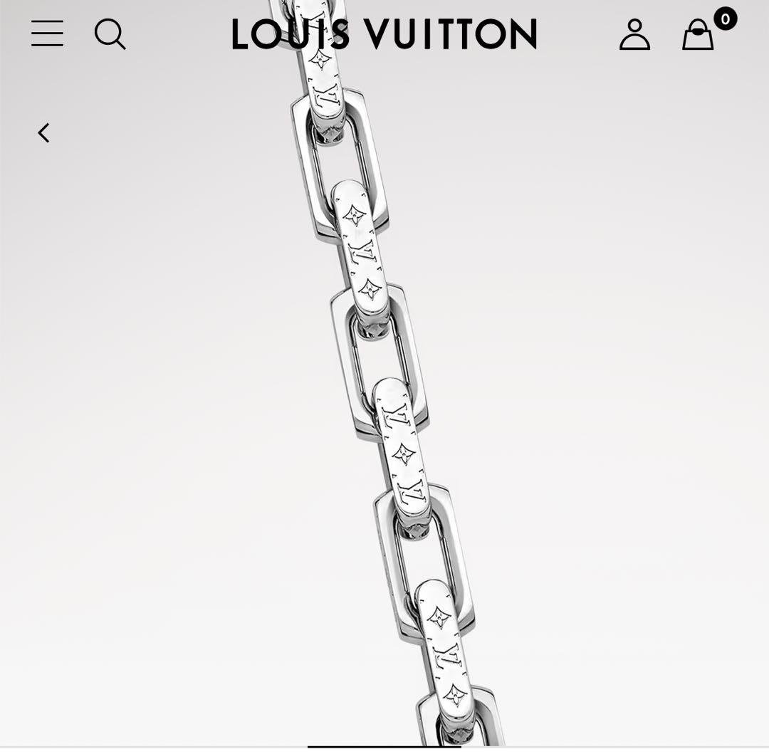 m*1様 ルイヴィトン LOUIS VUITTON コリエ チェーンネックレス