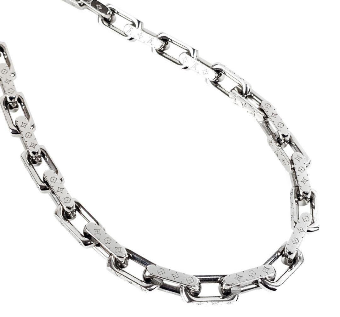 m*1様 ルイヴィトン LOUIS VUITTON コリエ チェーンネックレス