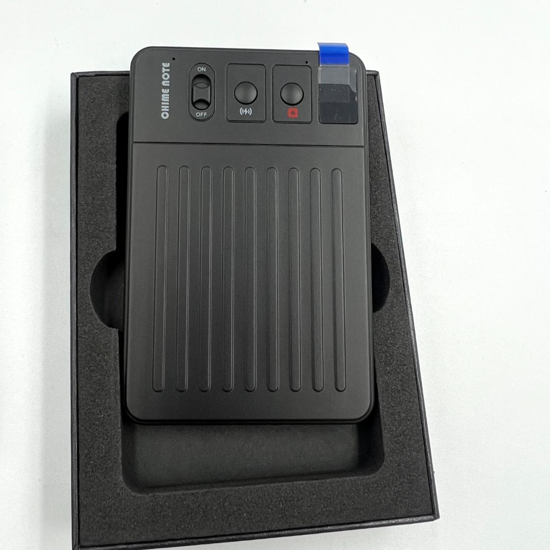 AIボイスレコーダー CHIME NOTE ChatGPT-4連携文字起こし