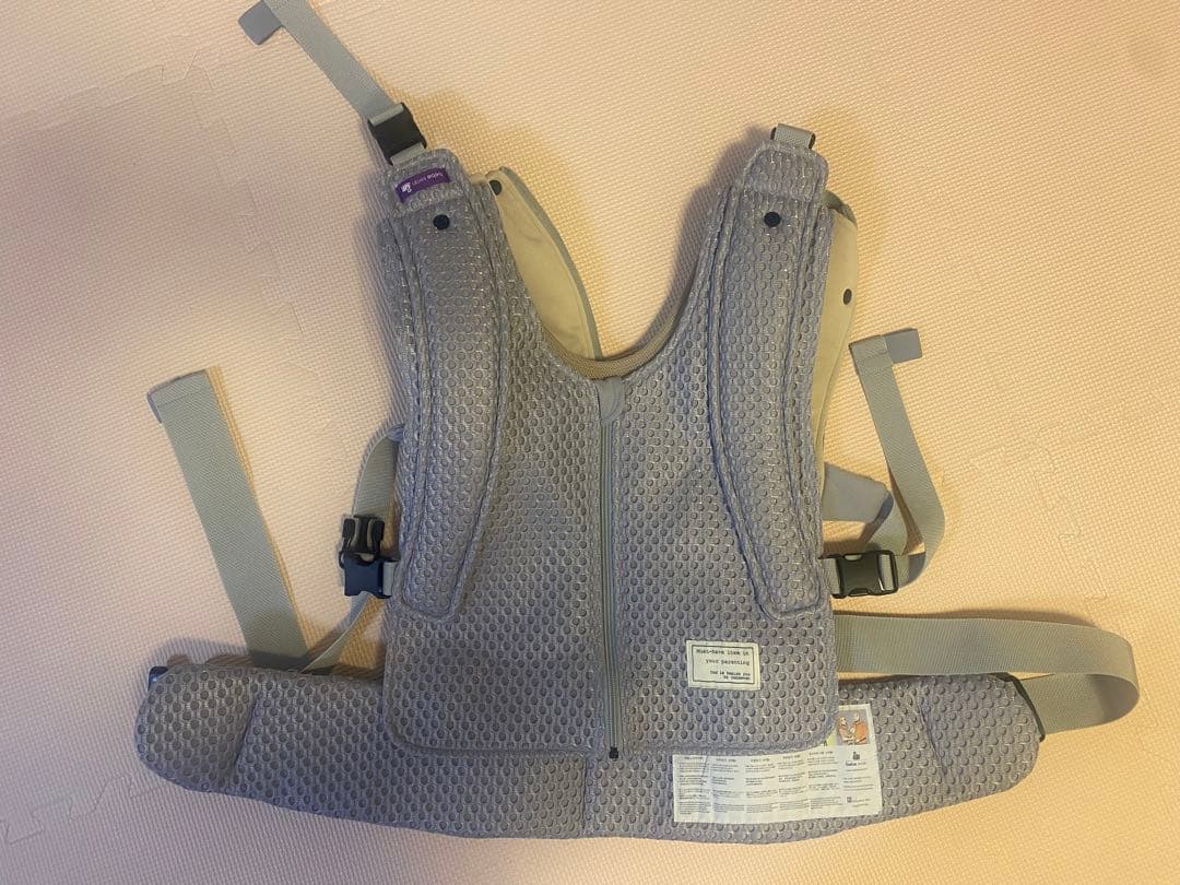 【美品】bebeswan ベベスワン シルバーグレー