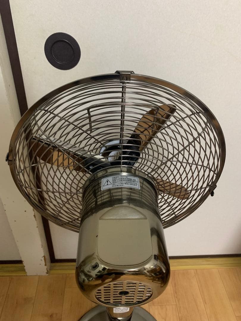 ドウシシャ メタル扇風機 LIR-350 レトロ