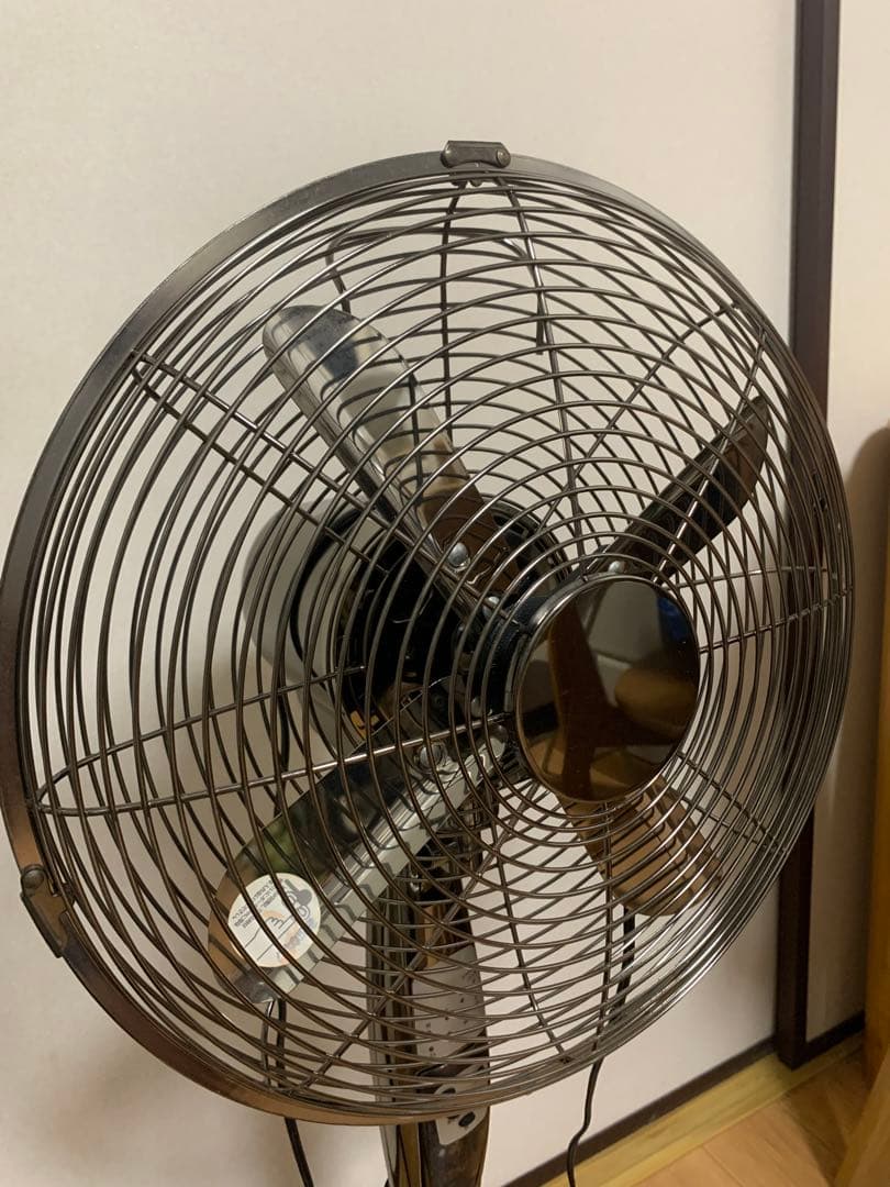 ドウシシャ メタル扇風機 LIR-350 レトロ
