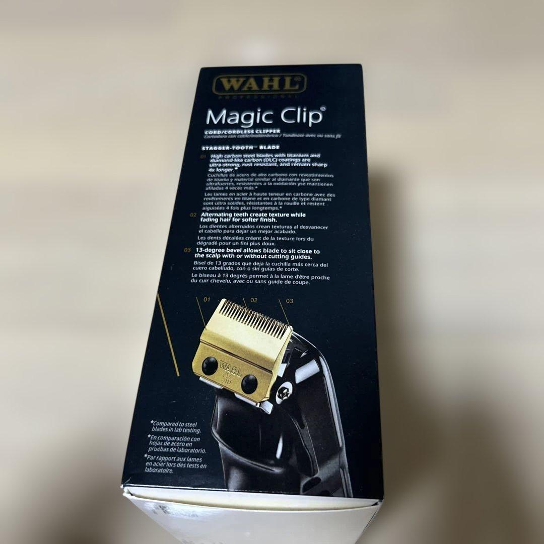 未使用品WAHL Magic Clip コードレスクリッパー　ブラック