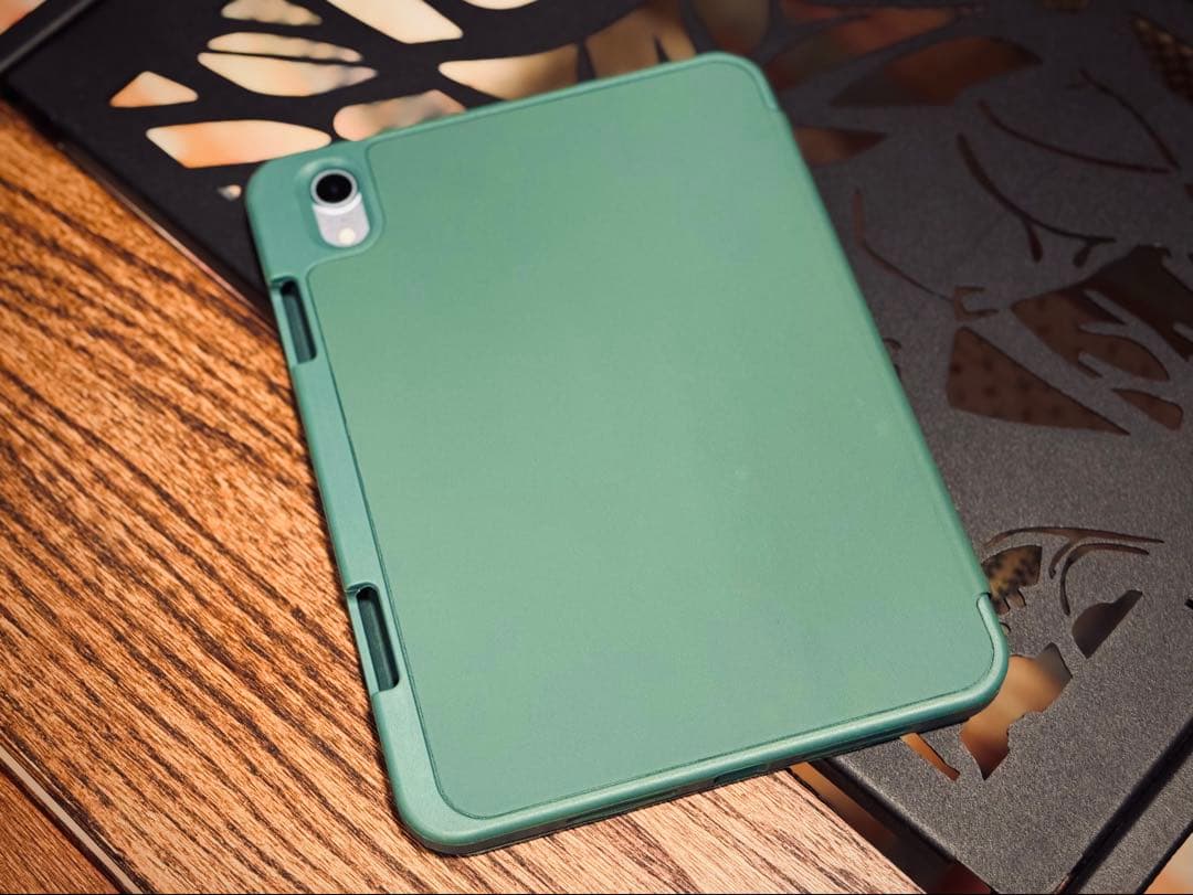 iPad グリーン 保護ケース付き Apple Pencil
