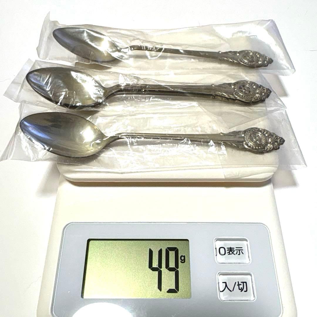 WAKO製　ロータリークラブ記念　銀製スプーン4本 SILVER950