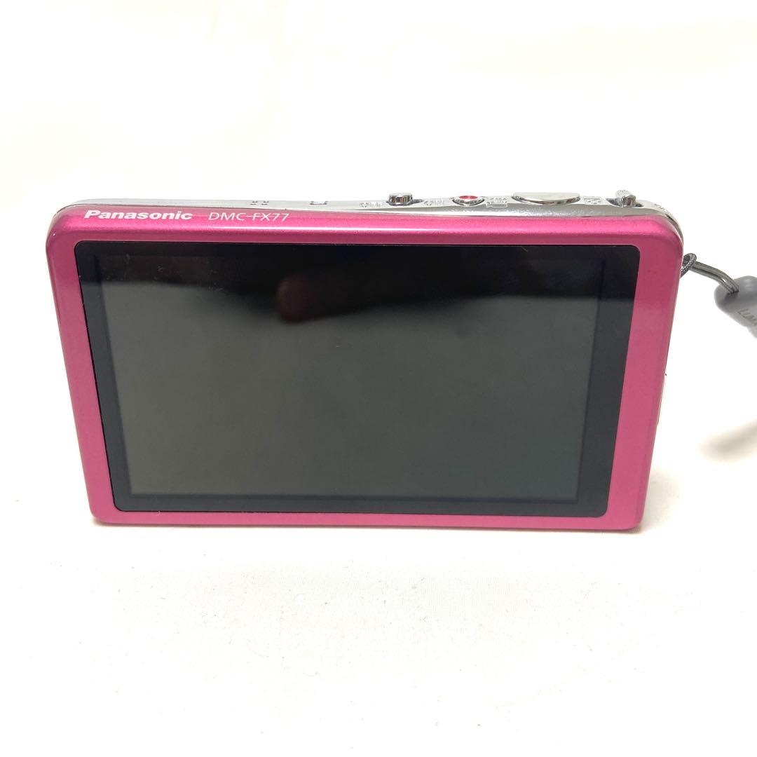 Panasonic LUMIX DMC-FX77 ピンク デジタルカメラ