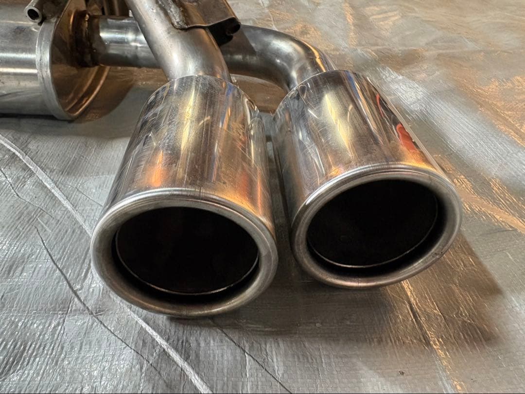 アバルト124 スパイダー　RECORDMONZA レコードモンツァ マフラー