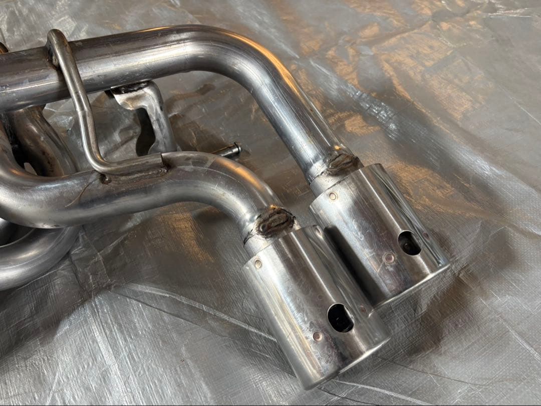 アバルト124 スパイダー　RECORDMONZA レコードモンツァ マフラー