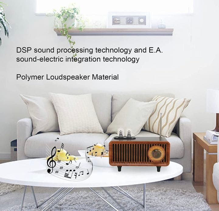 レトロBluetoothスピーカー、ポータブルBluetoothビンテージ