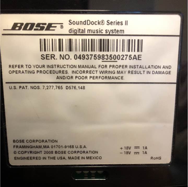 BOSE ボース サウンドドッグシリーズ2