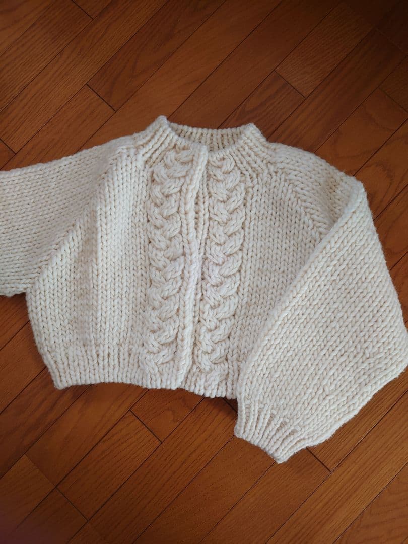 Porter des boutons　ポルテデブトン　手編みニットカーディガン