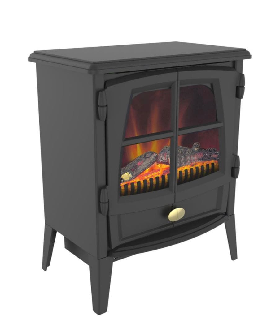 値下げ☆DIMPLEX and more グレー 電気 暖炉 ディンプレックス