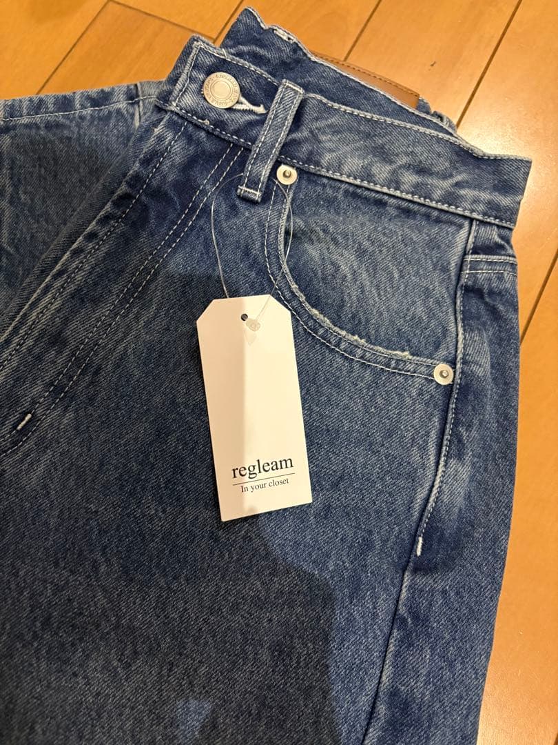 regleam エンボスカーブデニム(XSサイズ）【新品未使用】