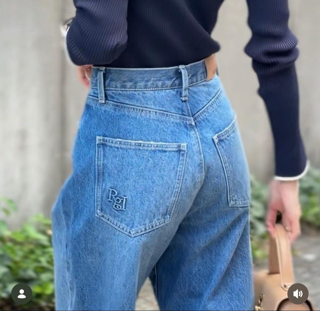 regleam エンボスカーブデニム(XSサイズ）【新品未使用】