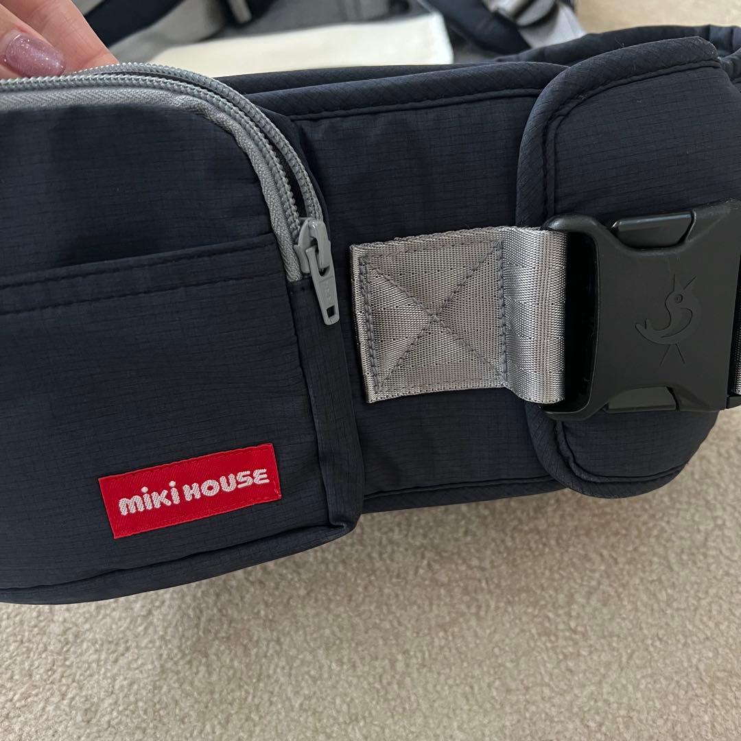 超美品　ミキハウス × ポグネー ベビーキャリア 抱っこ紐