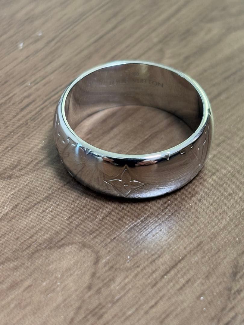 louis vuittonルイヴィトン モノグラム リング　ネックレス　19号