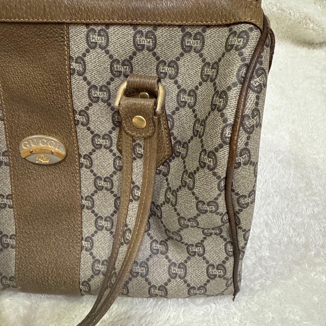 オールドグッチ グッチプラス GGボストンバッグ
