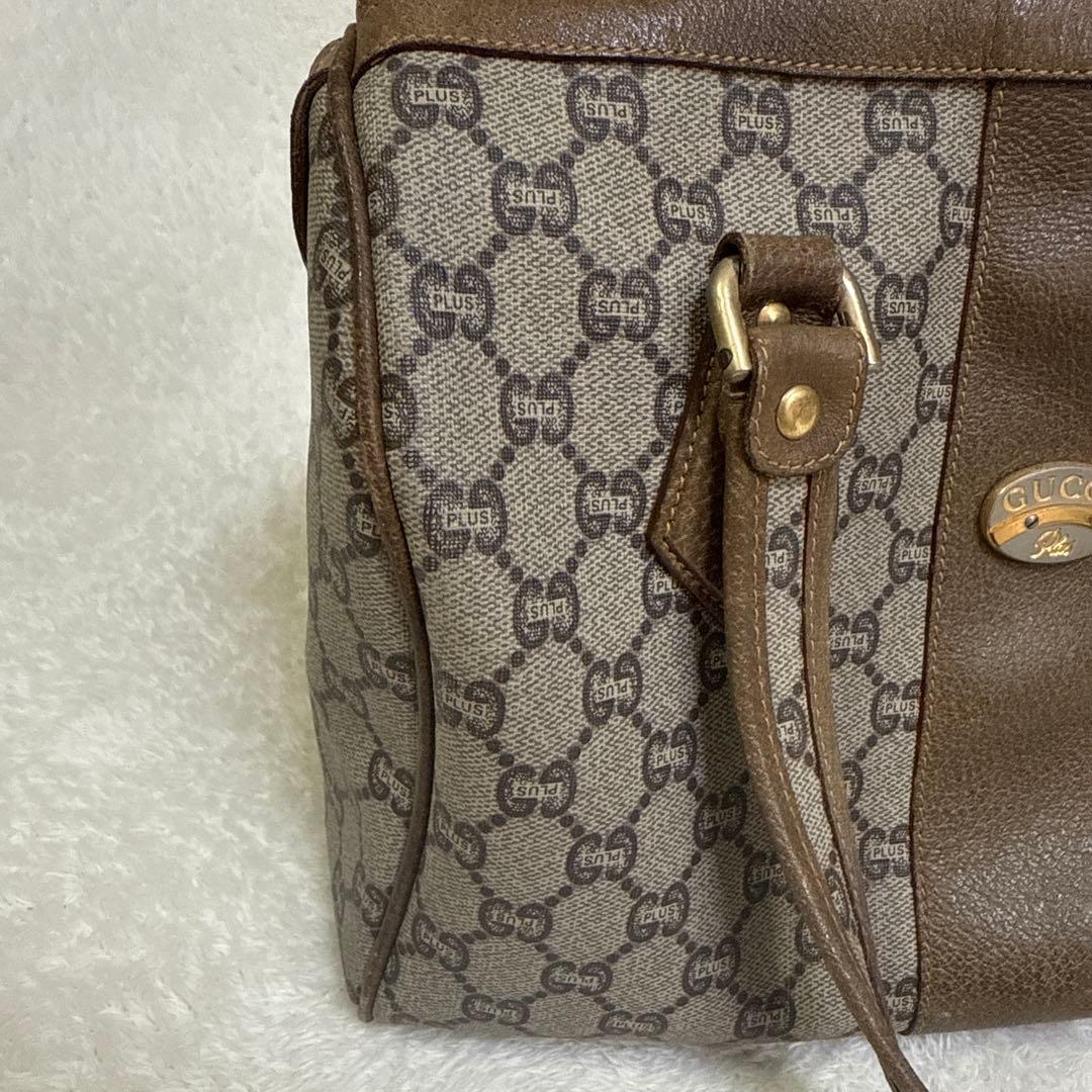 オールドグッチ グッチプラス GGボストンバッグ