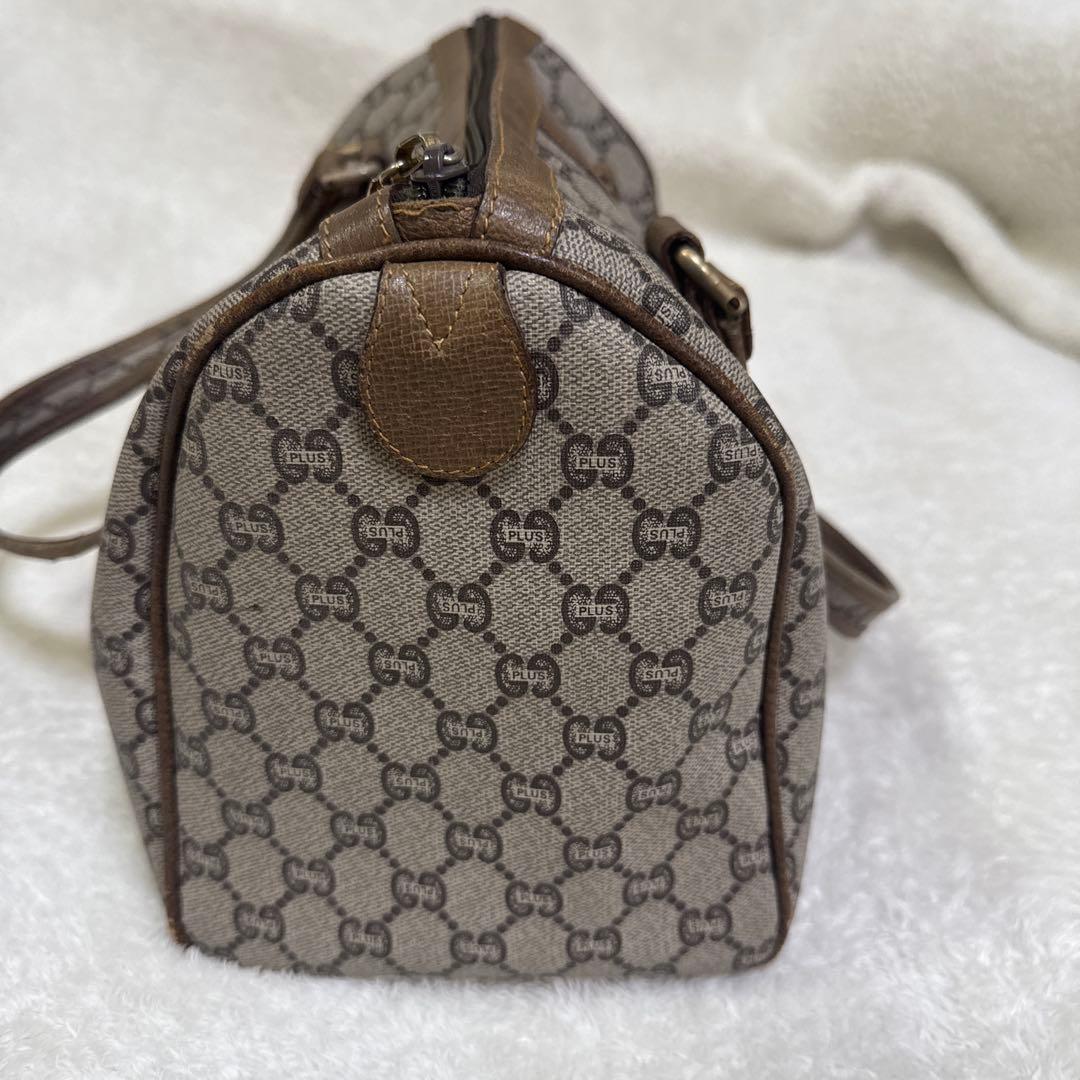 オールドグッチ グッチプラス GGボストンバッグ