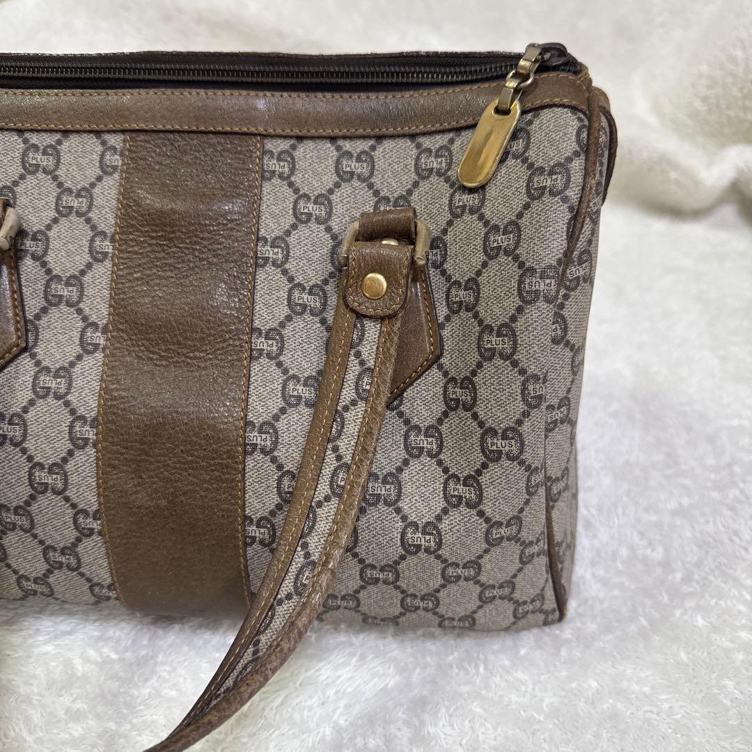 オールドグッチ グッチプラス GGボストンバッグ