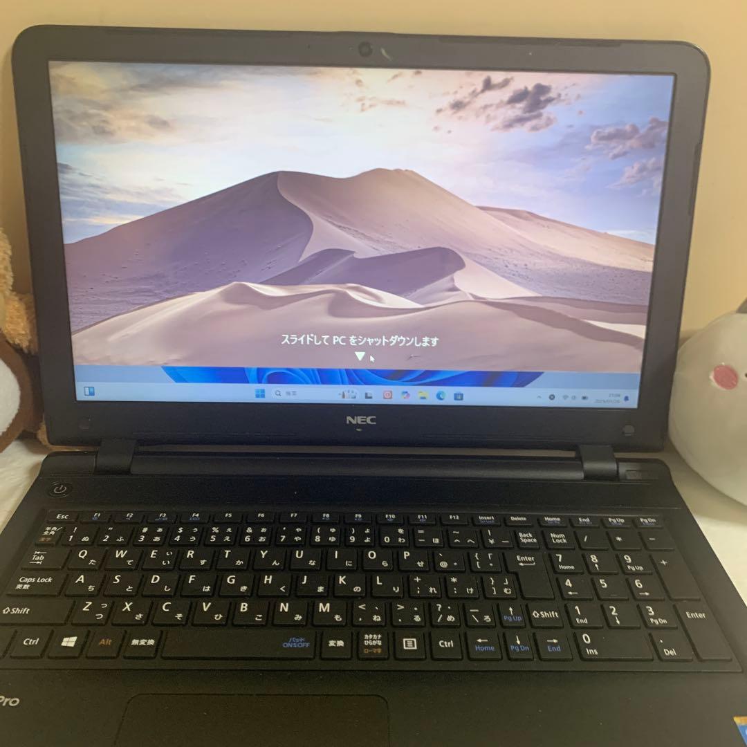 NEC VersaPro ノートPC Intel i3 8GB RAM
