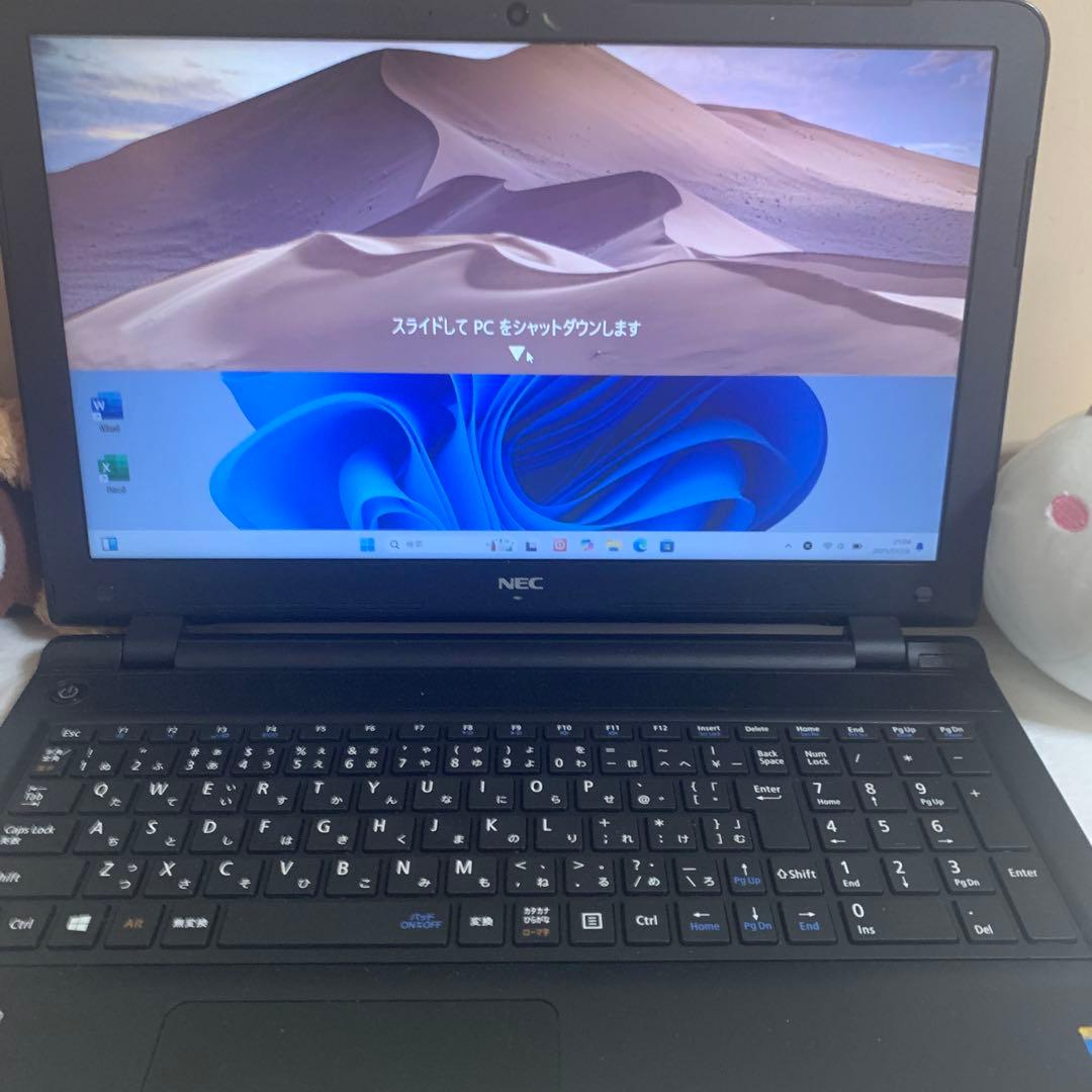 NEC VersaPro ノートPC Intel i3 8GB RAM