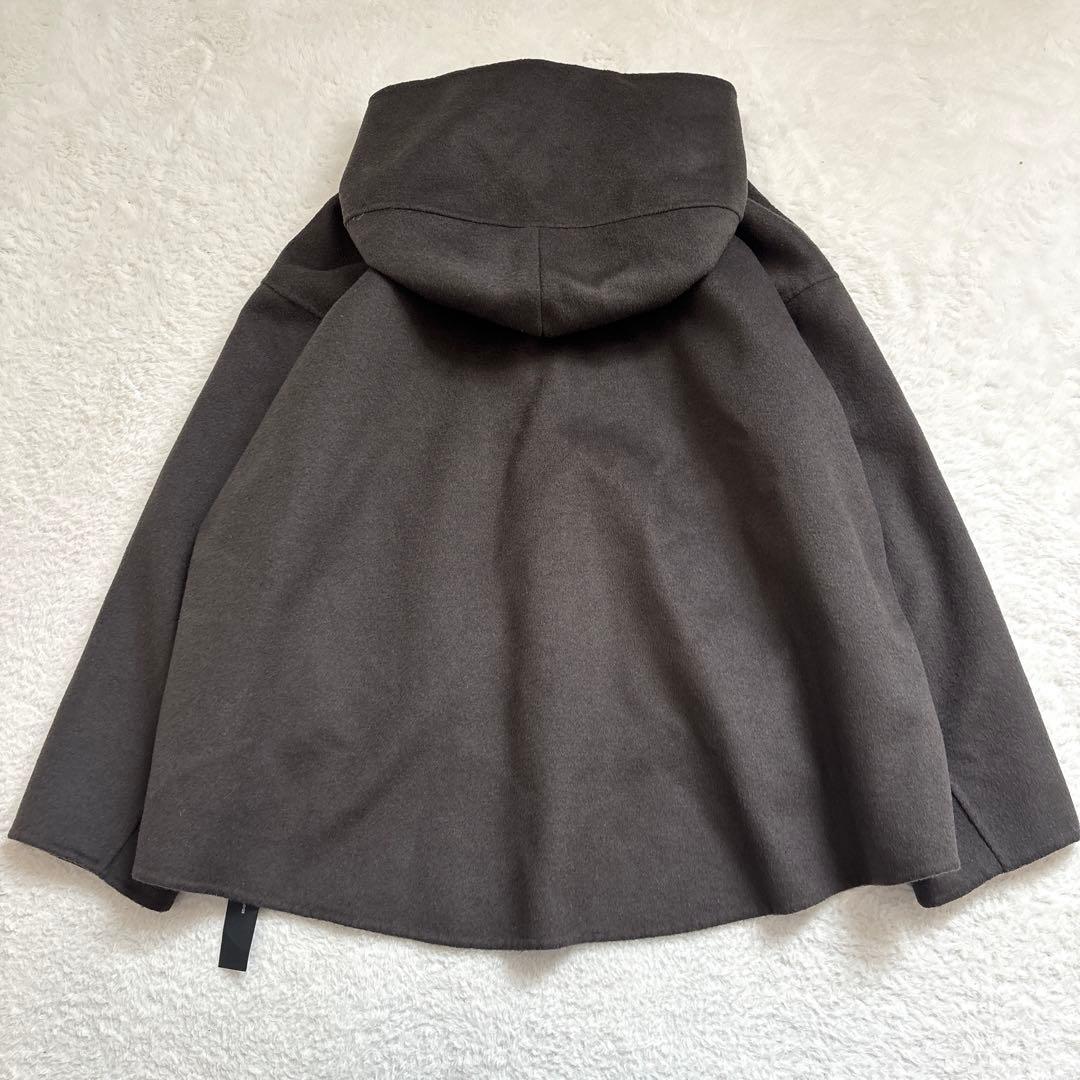 【新品】mizuiro ind wool hooded short coat