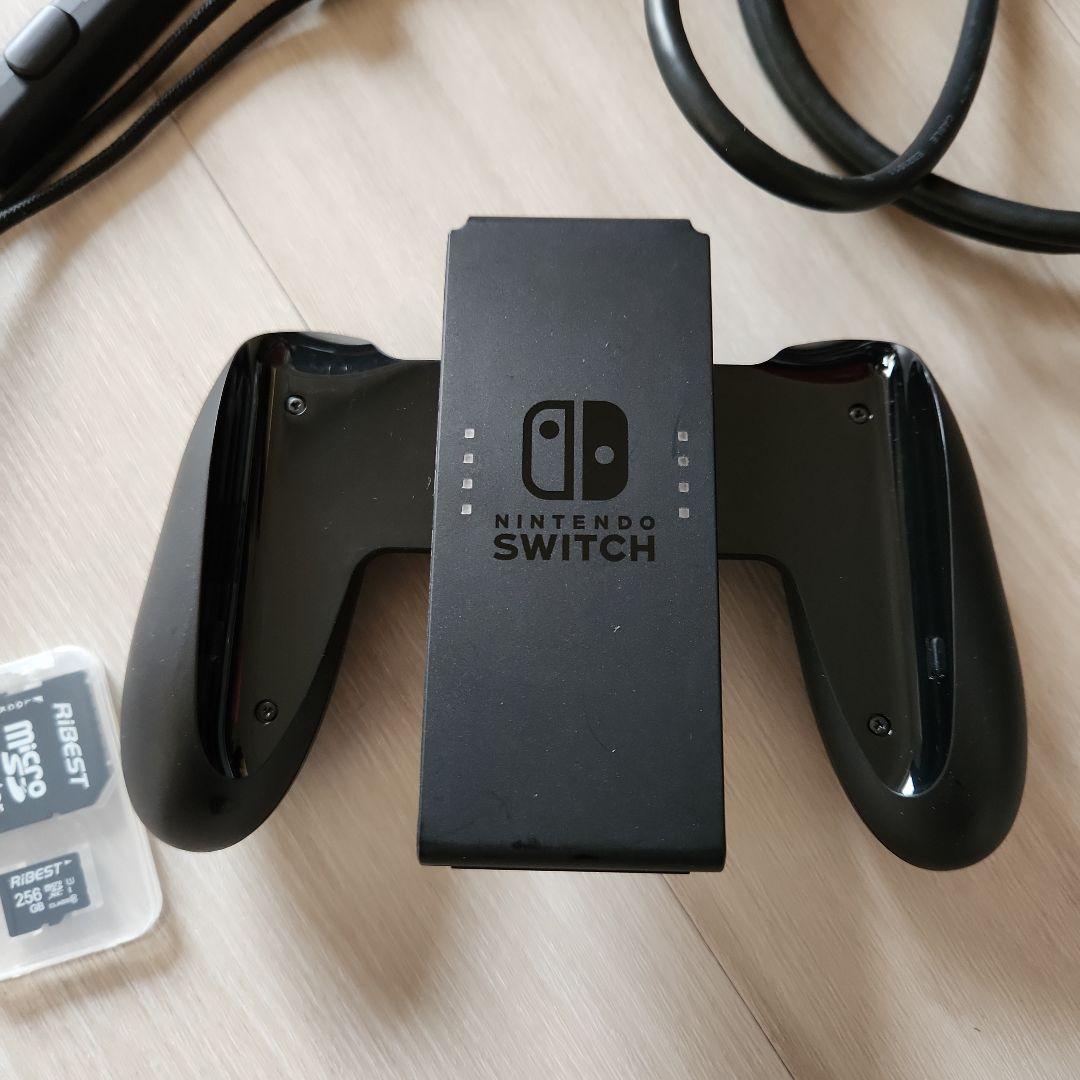 Nintendo Switch 本体+コントローラー2台+256GB SDカード