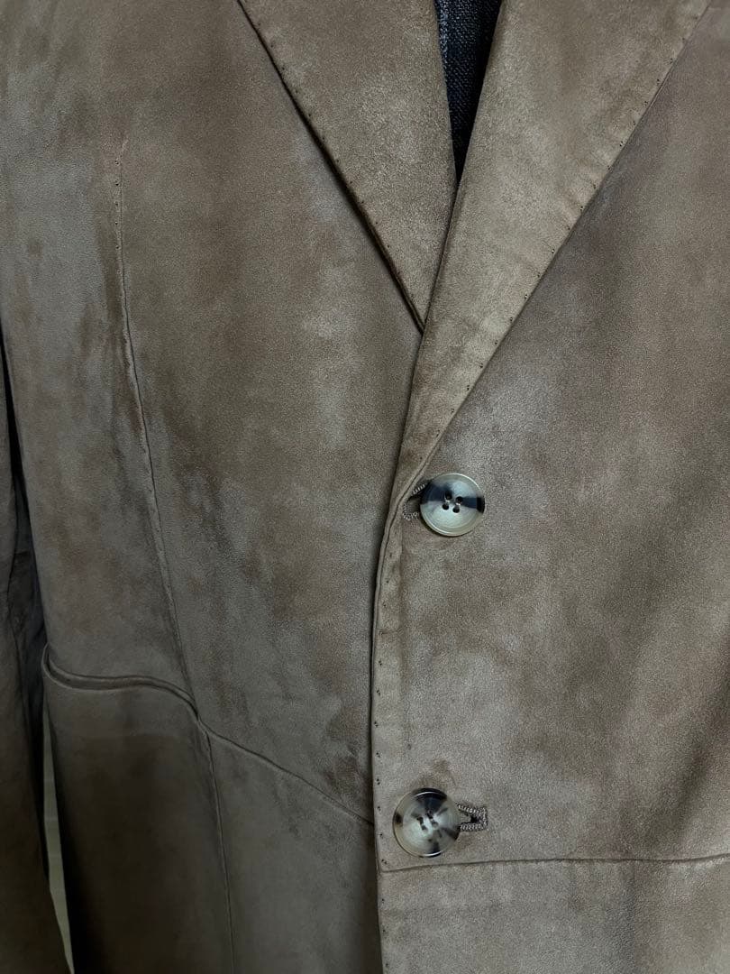 Rifugio ベージュ スエードジャケット