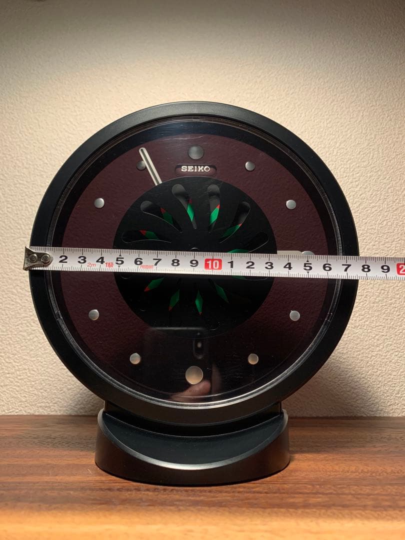 美品 80s 90sSEIKO ポストモダン 置時計 スペースエイジ セイコー