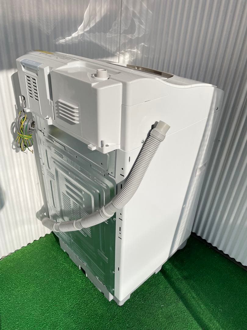 914 シャープ 5.5kg洗濯乾燥機 熱乾燥搭載 穴なし槽 黒カビ抑制 清潔