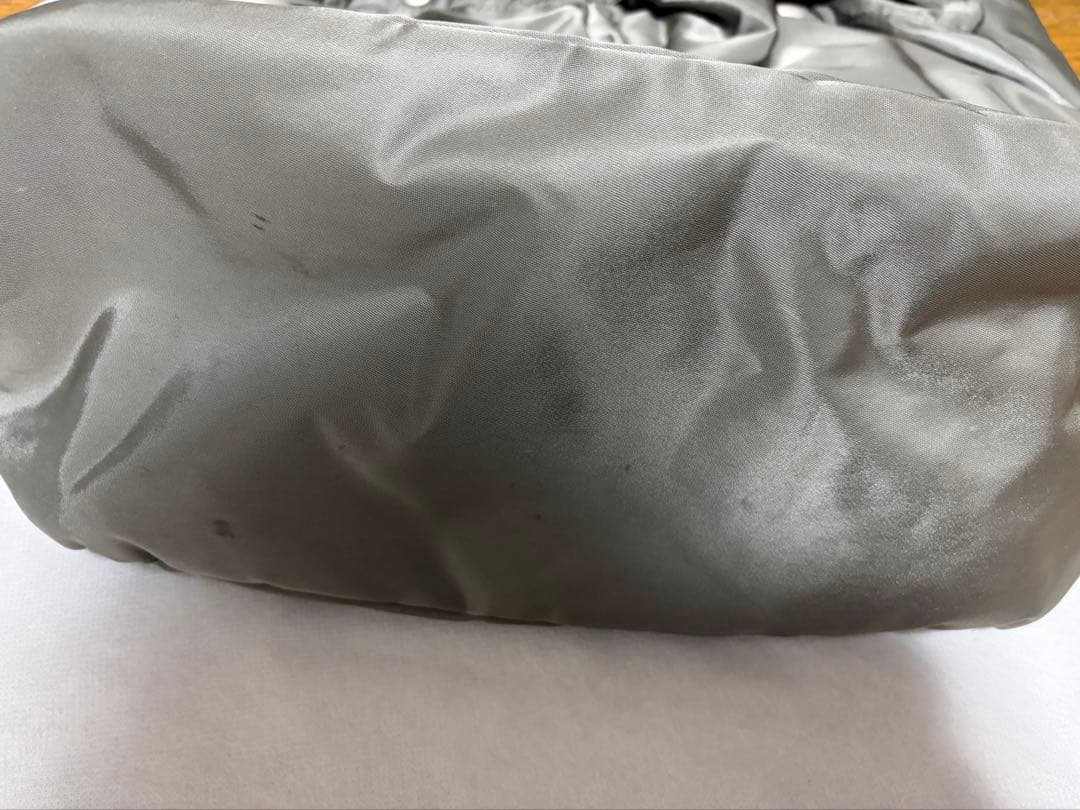 sacai porter ヘルメットバッグ Mサイズ シルバー×ブルー