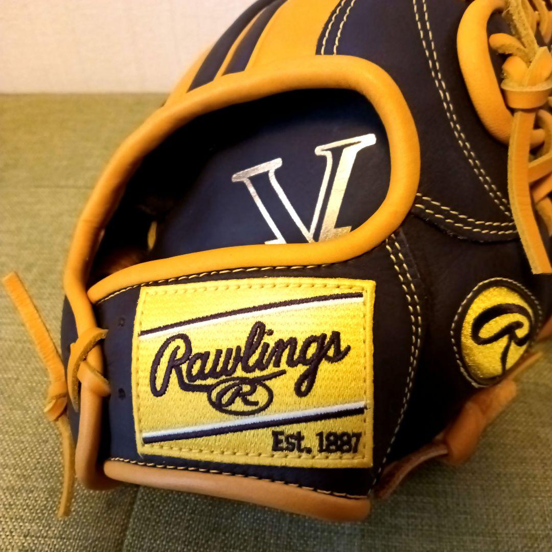 ■湯もみ型付済■ローリングス 外野手用グローブ 外野 グラブ 即戦力 軟式野球