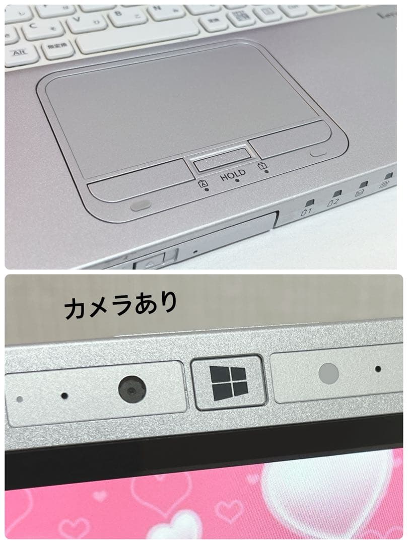 美品、タッチパネル、高速SSD、コアi5、8G、イラレ&オフィス2021が使える