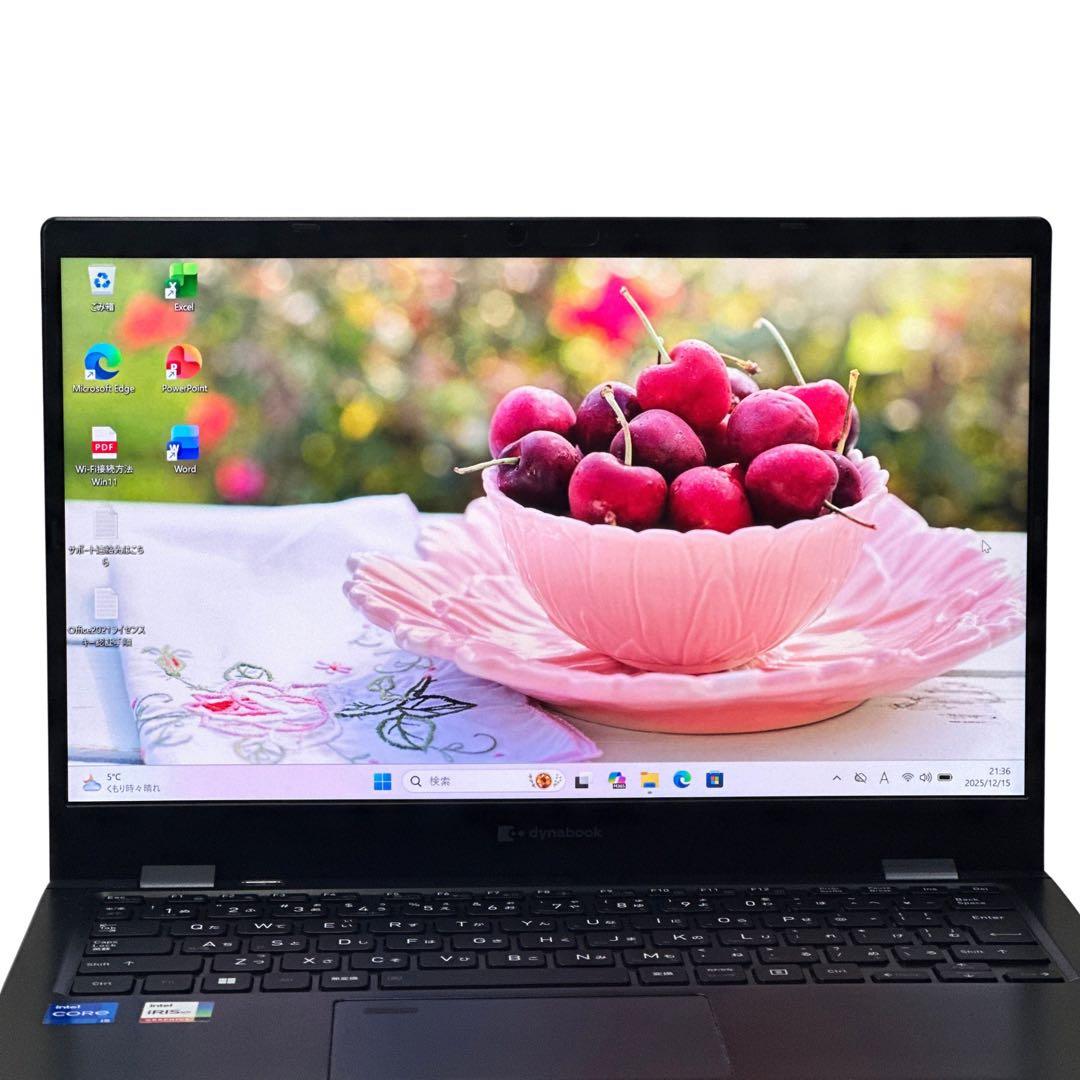 2022年製 美品G83/HU【i5第11世代★16GB】軽量ノートPC 645