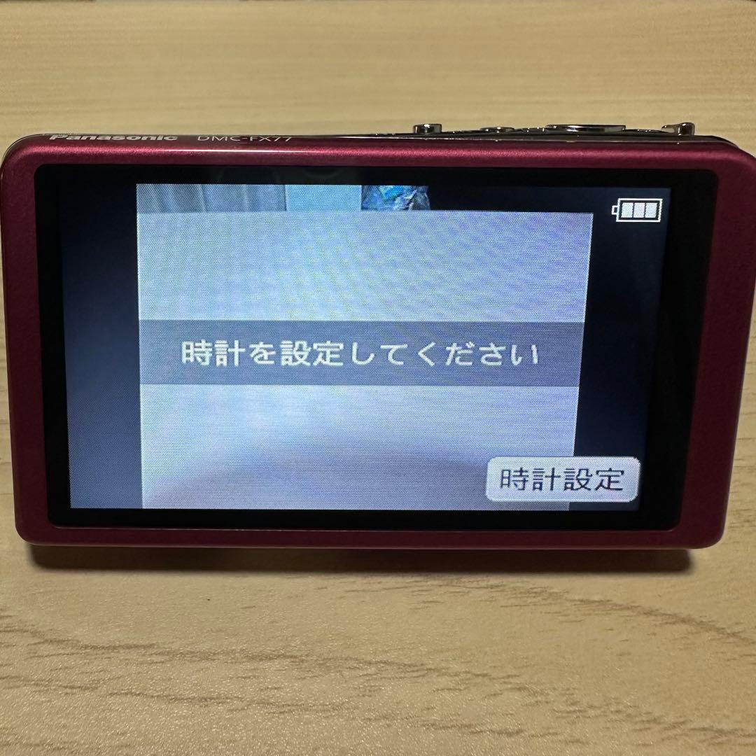 Panasonic LUMIX DMC-FX77 ピンク