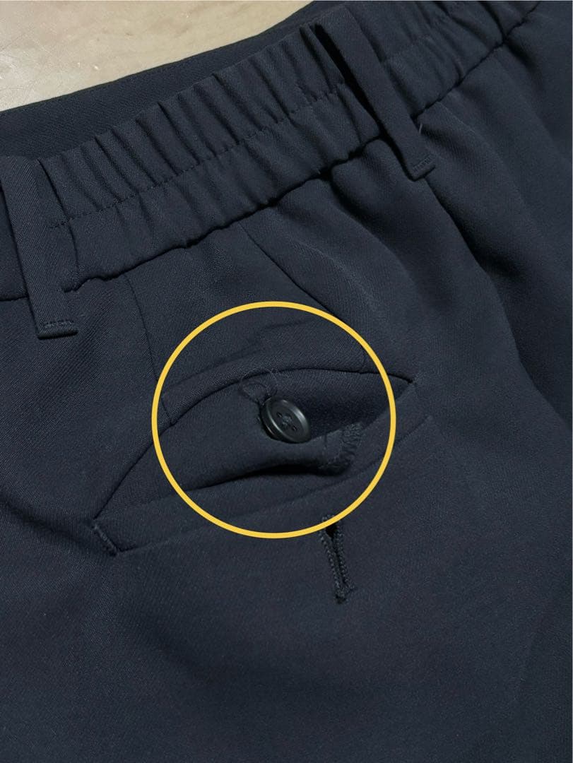 J プラステ　2WAYストレッチカラーレスジャケット・テーパードパンツ