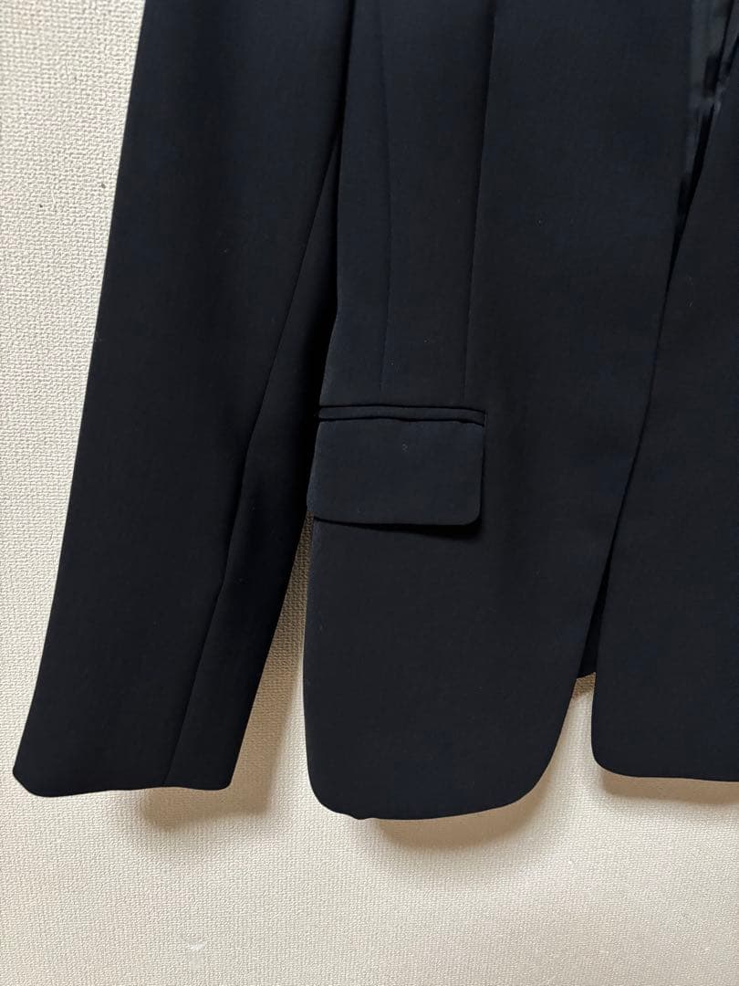 J プラステ　2WAYストレッチカラーレスジャケット・テーパードパンツ