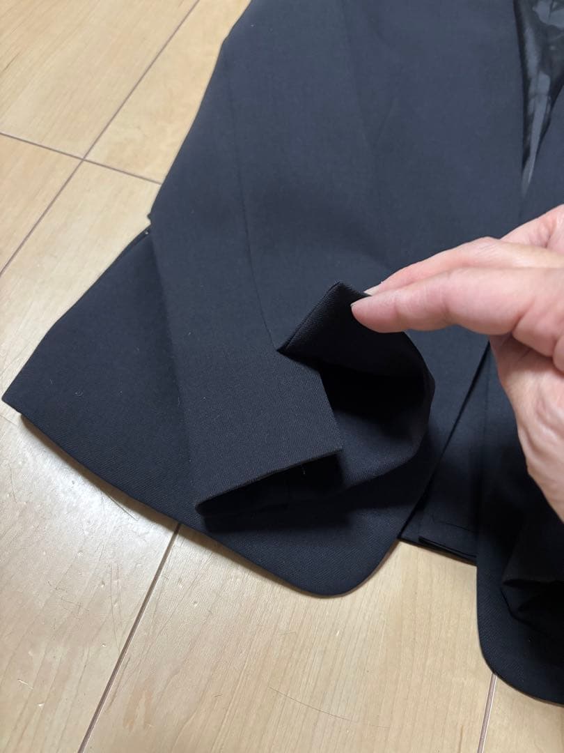 J プラステ　2WAYストレッチカラーレスジャケット・テーパードパンツ